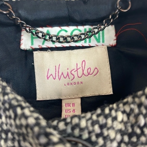Whistles VIntage Wool blend Blazer Size 4 - Picture 4 of 9